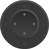 Shaded dark joystick